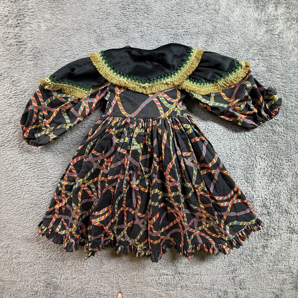 Other - Vintage Dolls Dress 20" Dancing Maiden Renee Noso PNW Ribbon Print